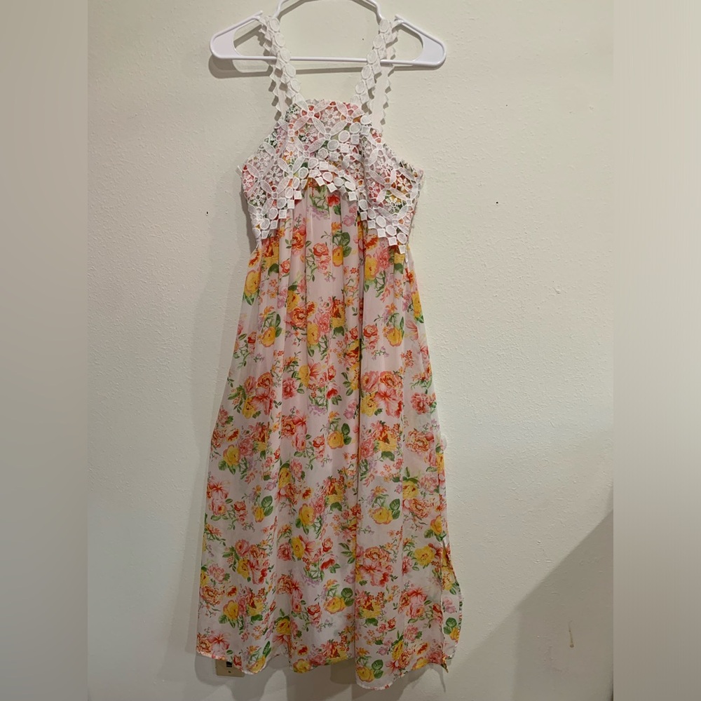 Truly Me Light Pink Smocked Dress